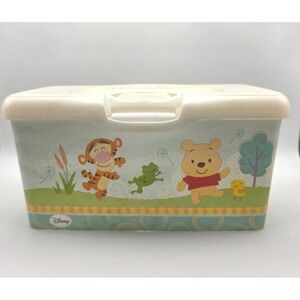 Huggies Disney Winnie the Pooh Tigger Baby Wipes Tub Refillable Plastic Case